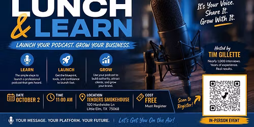 Simple Easy Podcast Launch Lunch & Learn