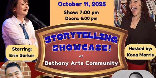 Storytelling Showcase! “A time you were spooked…”