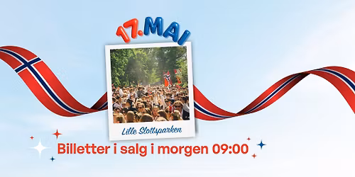 17. Mai i "Lille Slottsparken"