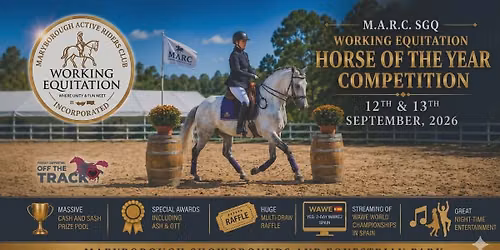 Maryborough Active Riders Club SGQ Working Equitation HOTY Competition 