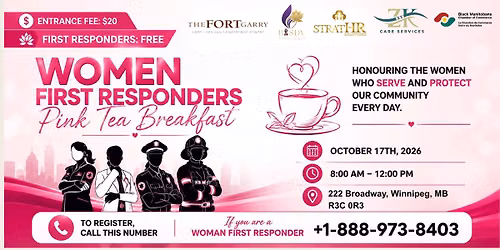 Women First Responders Pink Tea Breakfast