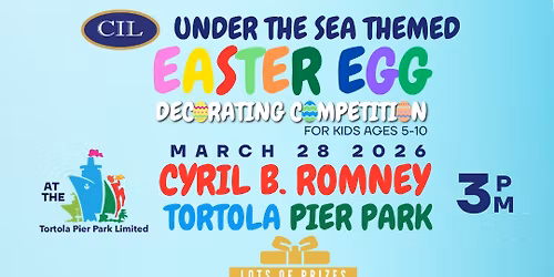 CIL - Under the Sea Themed Easter Egg Decorating Competition!