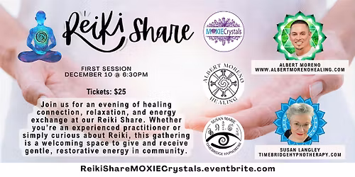 Reiki Share with Susan and Albert