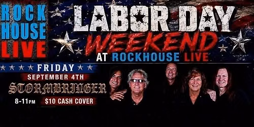 Stormbringer Rocks RockHouse Live IRB Largo !!