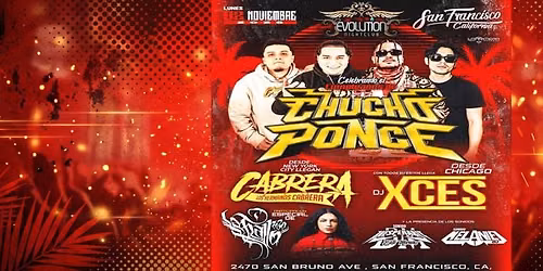 CHUCHO PONCE, DJ XCES, DJ CABRERA & M\u00c1S