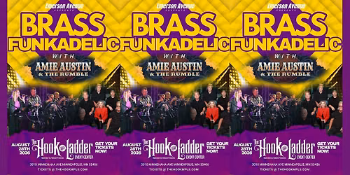 Brass Funkadelic w\/ Emerson Avenue & Amie Austin & The Rumble