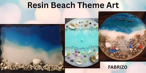 Resin Beach Theme Art