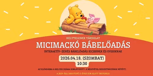 MICIMACK\u00d3 INTERAKT\u00cdV-ZEN\u00c9S B\u00c1BEL\u0150AD\u00c1S