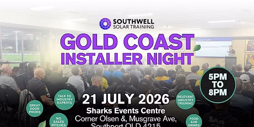 Gold Coast Installer Night