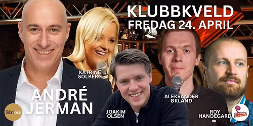 Standup \u00c5lesund \/\/ Klubbkveld - 24. april 2026