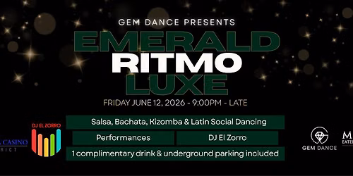Emerald Ritmo Luxe - A Luxury Latin Dance Night 