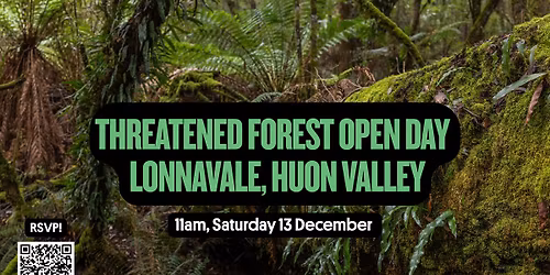 Threatened Forest Open Day - Lonnavale