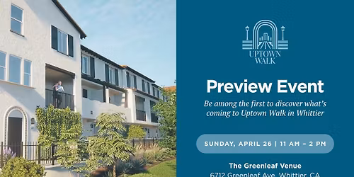 Introducing Uptown Walk \u2013 Preview Event