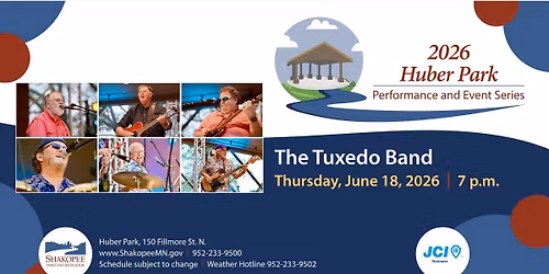 Huber Park Performance and Event Series - Tuxedo Band