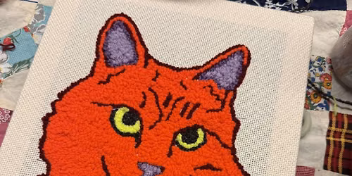Punch Needle Pet Portrait Workshop