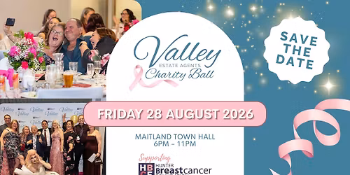 Valley Estate Agents Charity Ball Supporting Hunter Breast Cancer Foundation