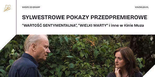 Sylwestrowe pokazy przedpremierowe w Kinie Muza