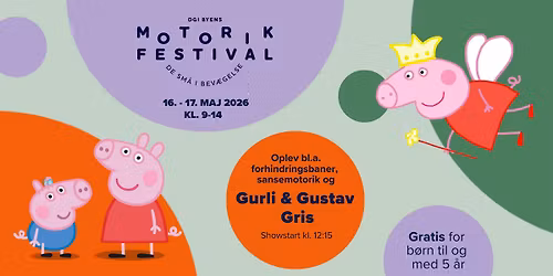 Motorikfestival i DGI Byen