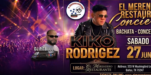 KIKO RODRIGUEZ BACHATA - CONCERT LIVE