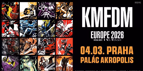 KMFDM, I YA TOYAH - Praha