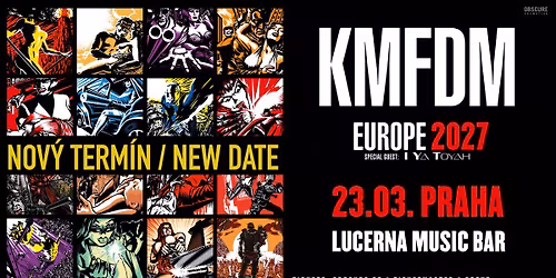 KMFDM, I YA TOYAH - Praha 