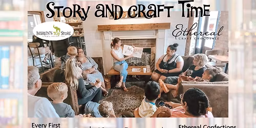 Story and Craft at Ethereal with Marvin's Toy Store