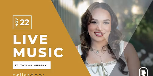 Live Music with Taylor Murphy