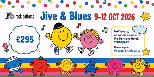 Rock Bottoms Jive & Blues 9-12 October 2026