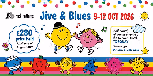 Rock Bottoms Jive & Blues 9-12 October 2026
