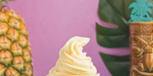 Pineapple Dole Soft Serve Day