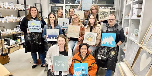Saturday Crafternoon  - DIY Sign Painting
