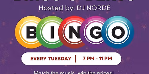 Beats & Bingo w\/ DJ Nord\u00e9