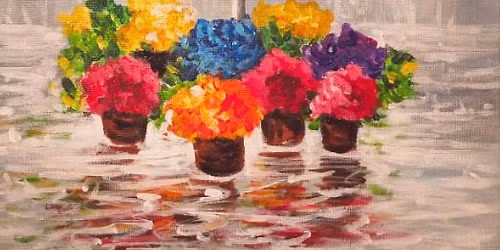 April Flowers Paint Party