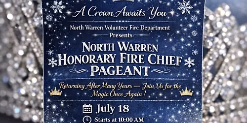 North Warren Honorary Fire Chief Pageant 2026