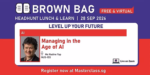 Brown Bag: Managing in the Age of AI (Virtual)