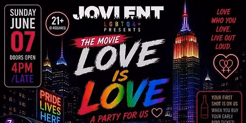 JOS\u00c9  ALYALA Love is love the official, Queens Gay Pride