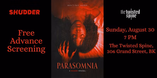 Free Advance Screening: PARASOMNIA