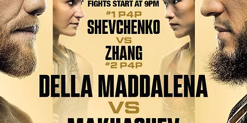 UFC 322 Watch Party (Oct 15)