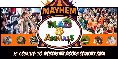 Mayhem of Mad4Animals Worcester Woods Country Park