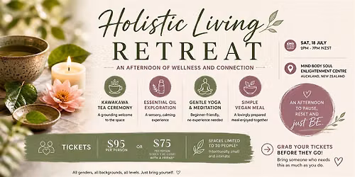 Holistic Living Retreat - An Afternoon of Wellness and Connection