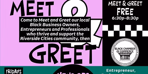 Riverside Chapter Meet and Greet Business Mixer