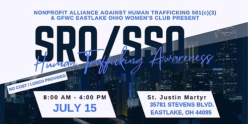 SRO\/SSO Human Trafficking Awareness Training