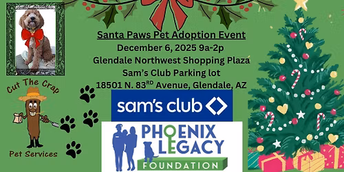 Phoenix Legacy Foundation's Santa Paws Holiday Pet Adoption Market