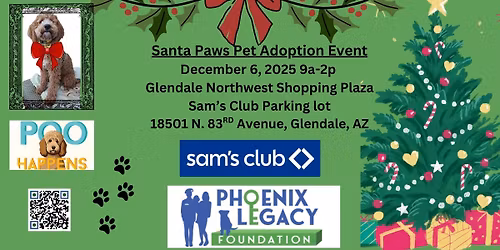 Phoenix Legacy Foundation's Santa Paws Holiday Pet Adoption Market