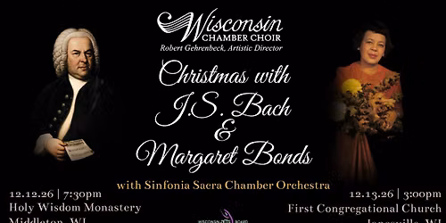 Christmas with J.S. Bach & Margaret Bonds (Janesville)