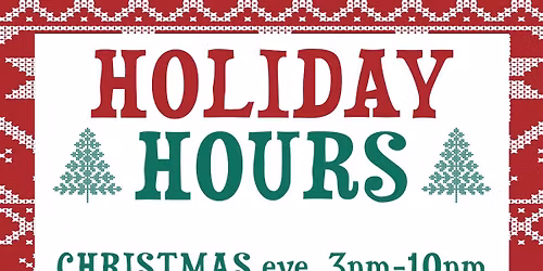 Christmas Day Hours at Park Lanes