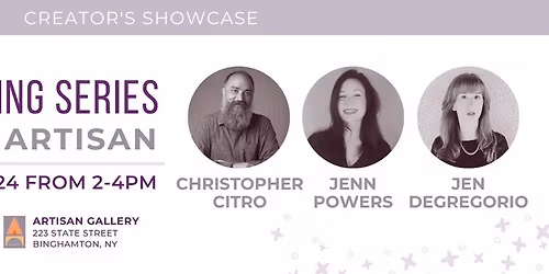 Creator's Showcase: Triple-A Reading Series