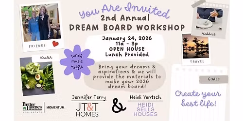 2026 Dream Board Workshop