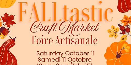 FALLtastic Craft Market - Foire Artisanale 