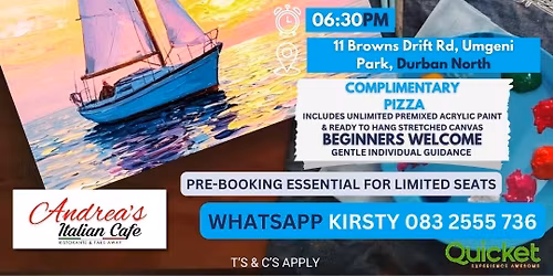 Passion Paint and Pizza - Anchored in Art